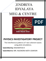 Phy Investigatory Project