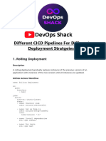 CICD Pipelines For Different Deployment Stratgeies