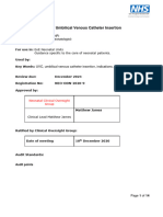 Clinical Guideline: Umbilical Venous Catheter Insertion