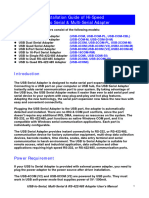 USB Serial Adapter Manual 2232 Driver (Part No (1) - 033)