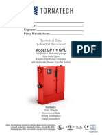 Model GPY + GPU: Technical Data Submittal Document