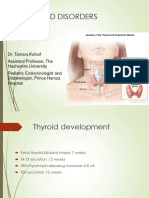 Thyroid Disorders N Pediatrics