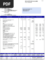 Bulletin de Paie Du 02 2024