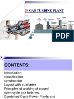 Lecture 8 & 9 (Gas Turbine Power Plant)