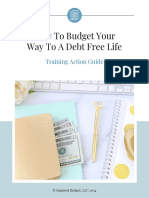 ACTION GUIDE How To Budget Your Way To A Debt Free Life 