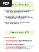 Matriz BCG