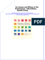 Full Download PDF of Test Bank For Issues and Ethics in The Helping Professions, 10th Edition, Gerald Corey All Chapter