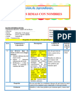 2° Sesión Día 3 Com Leemos Rimas Con Nombres