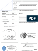 Examen Diario 2024 4to Primaria Ciencia