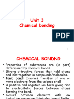 CHM101 - Unit 3 - Chemical Bonding - Lecture Notes Edited 20240508