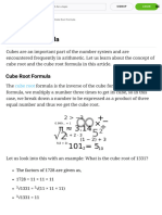 CubeRootFormulaMeaning, Table, Formulas, SolvedExamples 1710827181576