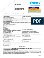 FLAME RETARDANT FRA 1000 Seguridad