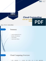 Cloud Computing: CEN 101 Computer Engineering Orientation