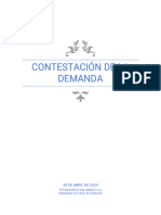 Contestación de La Demanda