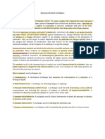 Unit 12-Immunochemical Techniques