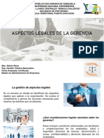 Aspectos Legales de La Gerencia