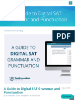 A Guide To Digital SAT Grammar and Punctuation - Test Innovators