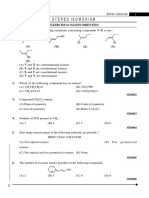 Stereoisomerism