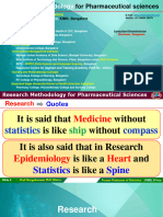 Research Methodology For Pharmaceutical Sciences (MPharm)