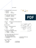 Latihan Soal Bahasa Inggris Kelas 1