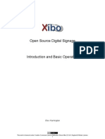 XIBO Introduction and Basic Operation