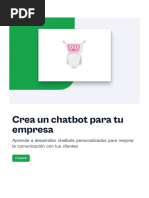 Crea Un Chatbot para Tu Empresa