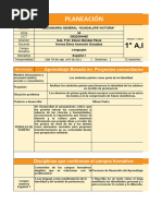 FORMATO PLANEACION PRIMERO (Ejemplo Formación)