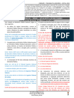 Analista Judiciário - Minissimulado 01 - Direito Eleitoral Comentado