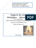 Strategies Discursives