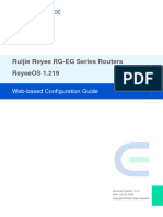 Ruijie Reyee RG-EG Series Routers Web-Based Configuration Guide, Release ReyeeOS 1.219 (V1.2)