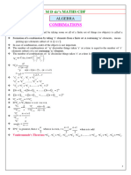 Concepts and Formulas - COMBIMATIONS