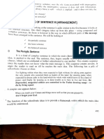 Types of Sentences III (Arrangements)