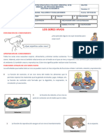 Guia 1 Ii Trimestre Los Seres Vivos