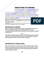 Introduction To Ozone