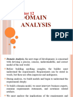 Chapter 12-Domain Analysis