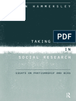 党派和偏见的社会研究论文Social Research Essays on Partisanship and Bias