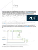 On-Chip Clock Controller - VLSI Tutorials