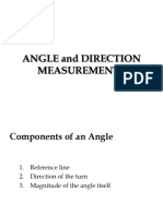 Lecture 7 - Angle and Direction Measurement