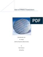 Fabrication of PMOS Transistors