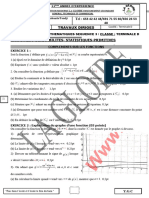 Tle D Td2 Fonction Statistiques Primitives