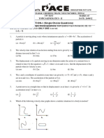 Kinematics - 2