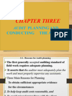 Chapter Three: Audit Planning and