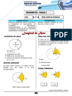 Trigonometría 5° de Seucndaria Tema Longitud de Arco