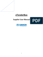 Annex I E-TenderBox Supplier User Manual - English