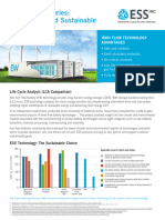 ESS Lifecycle Analysis