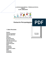 EJEMPLO Evaluación Psicopedagógica Nov23 Avance