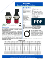 MCS-500 Spec Sheet