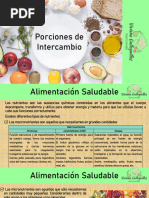 Porciones de Alimentos