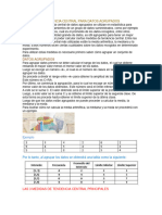 Medidas de Tendencia Central para Datos Agrupados