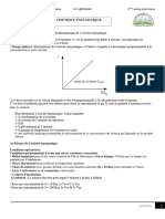 Applications de La Cinétique Enzymatique BENSAAD.